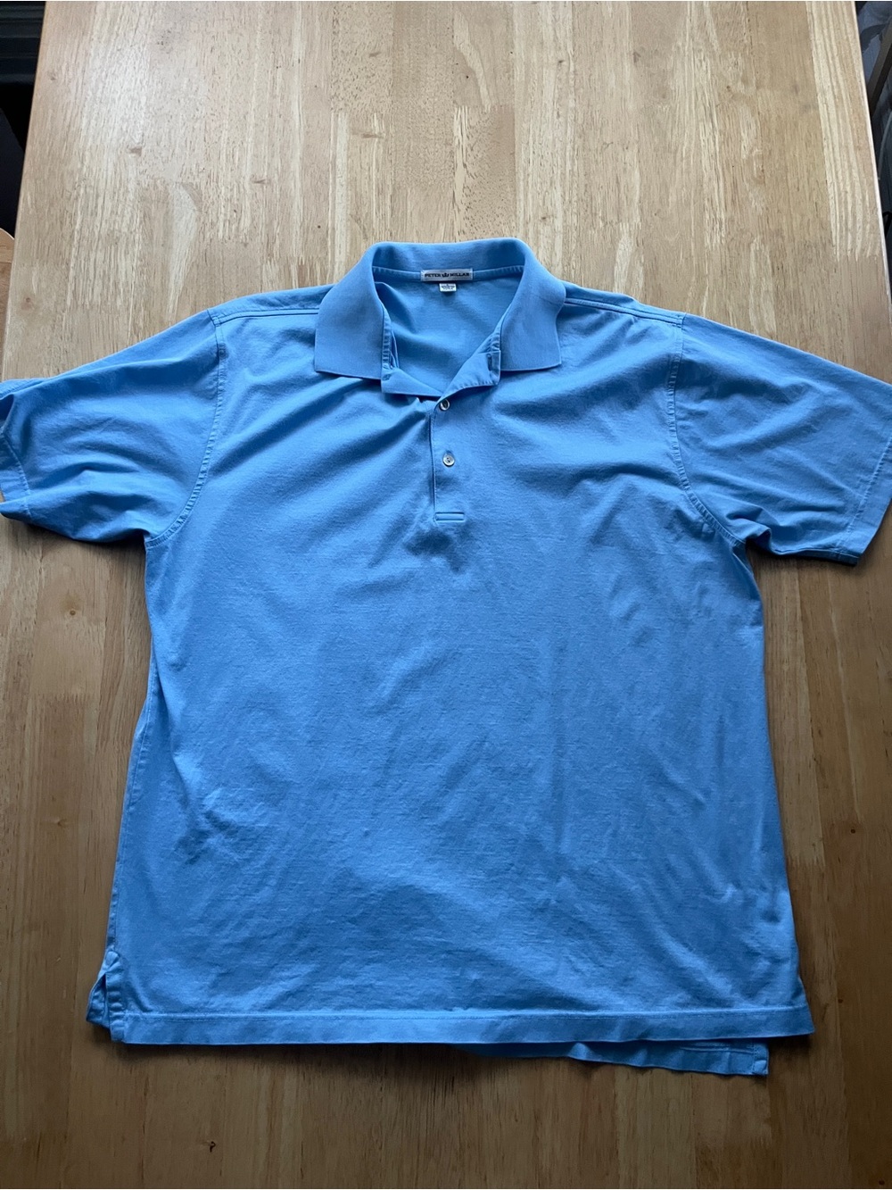 Peter Millar Men's Sky Blue Polo